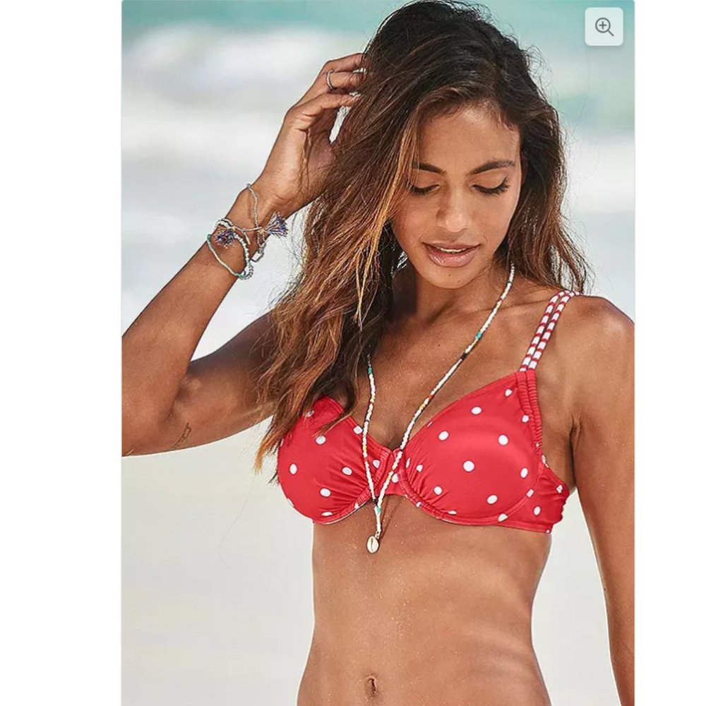 s.Oliver ’Audrey’ Polka Dot Underwired Bikini set (1361)